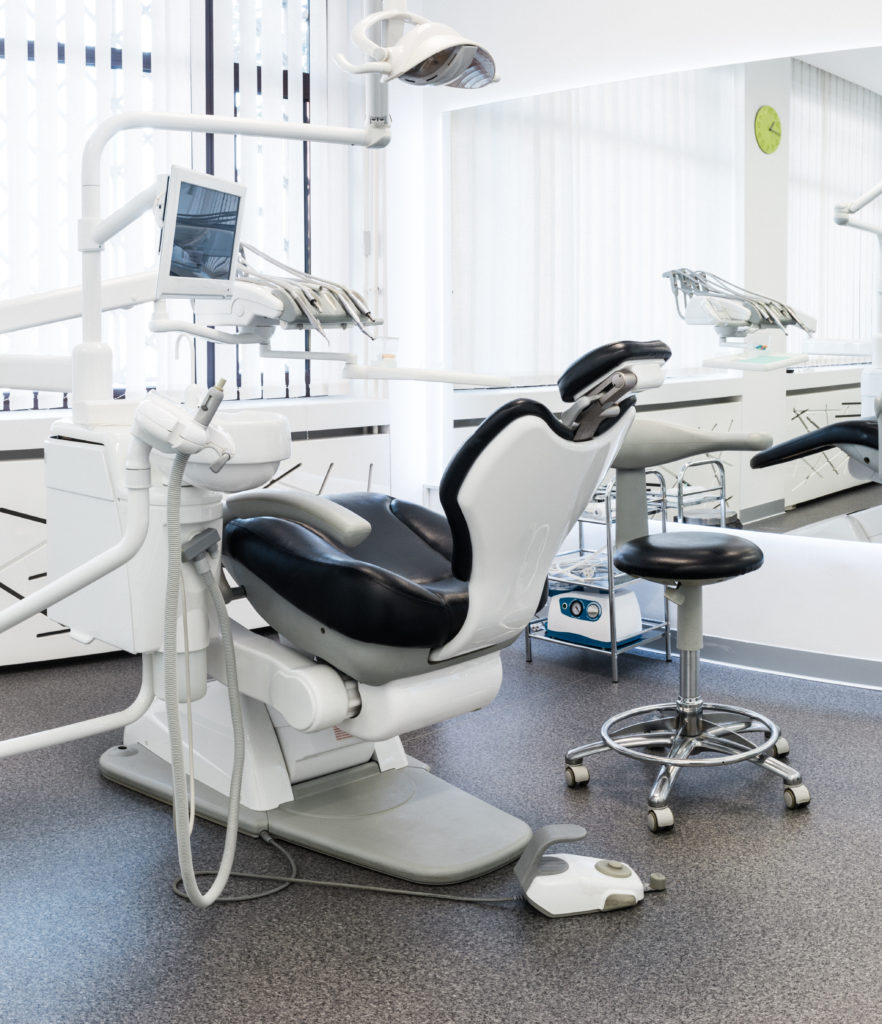 Dental chair used for general and family dentistry